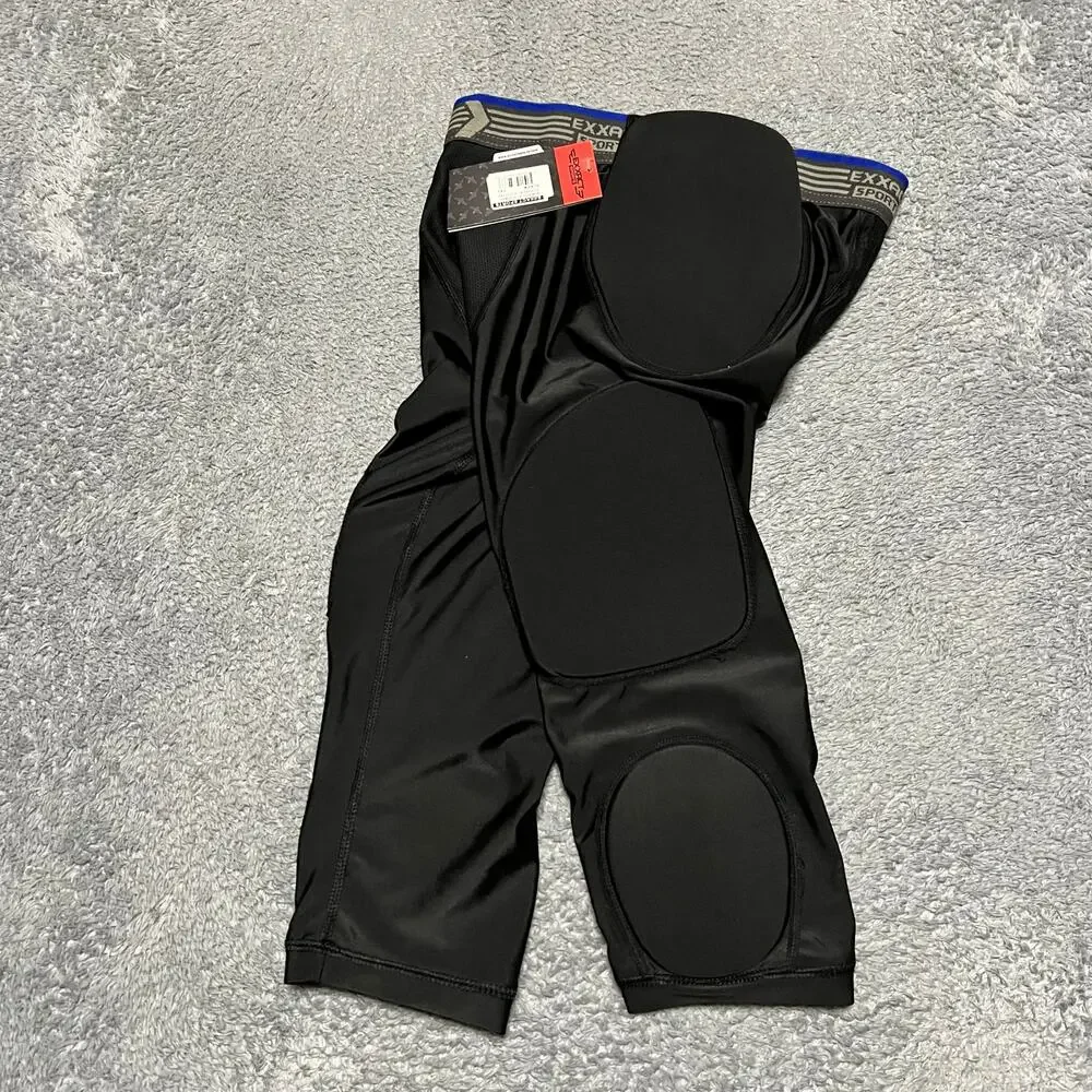 Exxact Sports Battle 7 Padded Football Girdle Kids Youth XL